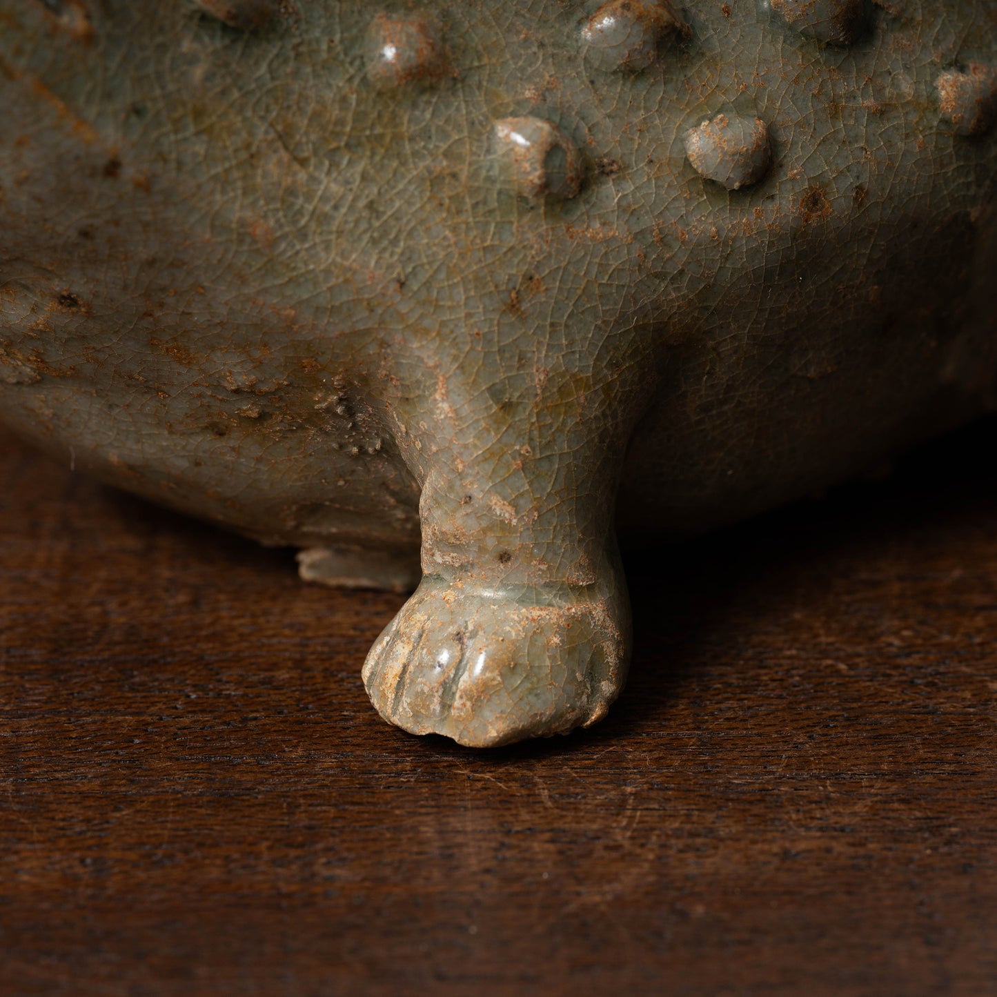 Goryeo Celadon Water Dropper in the form of a Toad