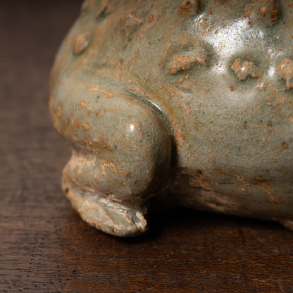 Goryeo Celadon Water Dropper in the form of a Toad