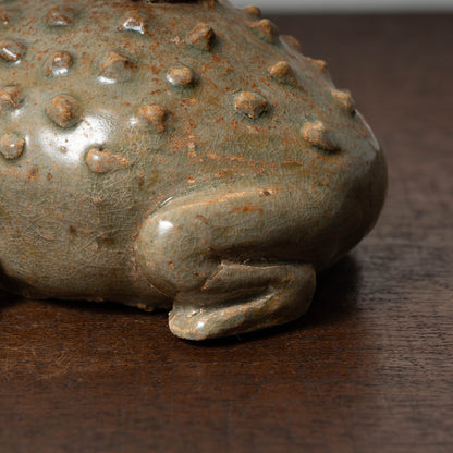 Goryeo Celadon Water Dropper in the form of a Toad