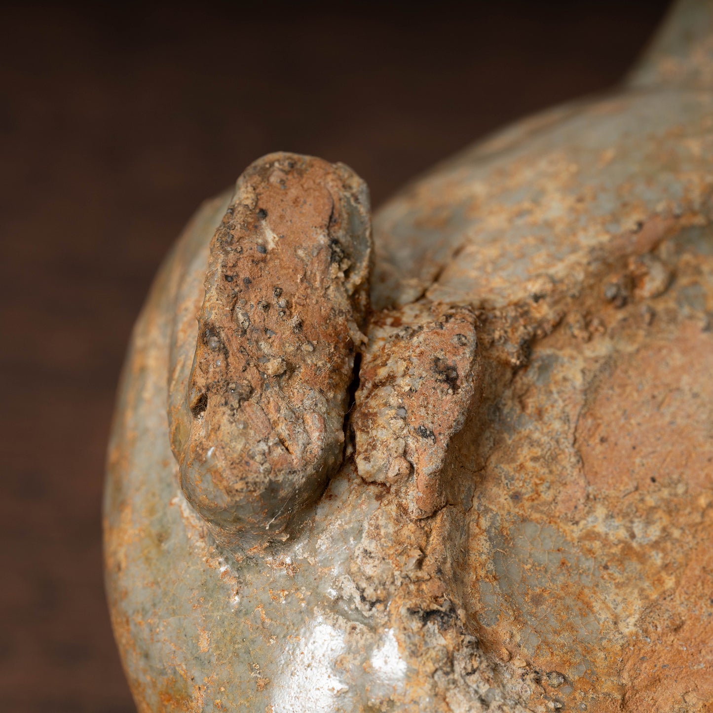 Goryeo Celadon Water Dropper in the form of a Toad