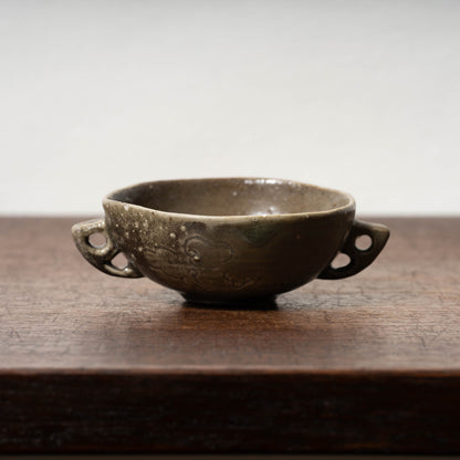 Goryeo Celadon Bowl with Incised Flower Design