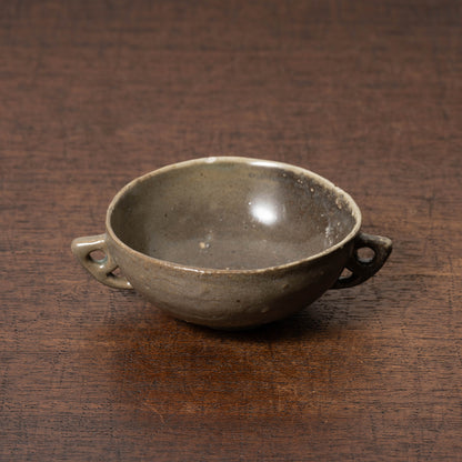 Goryeo Celadon Bowl with Incised Flower Design