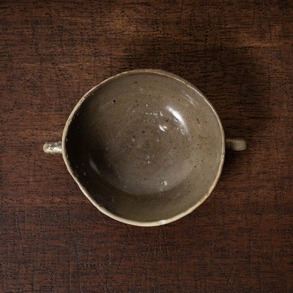 Goryeo Celadon Bowl with Incised Flower Design