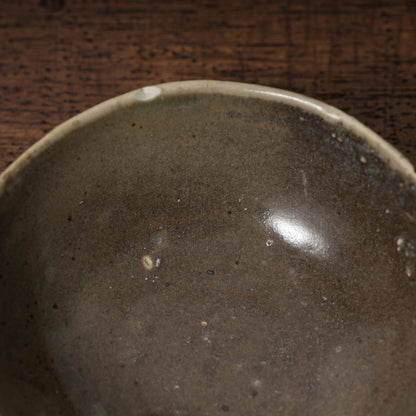 Goryeo Celadon Bowl with Incised Flower Design