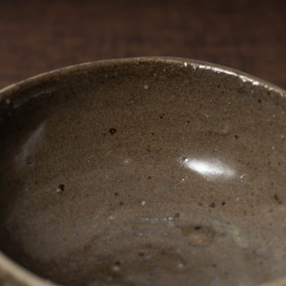 Goryeo Celadon Bowl with Incised Flower Design