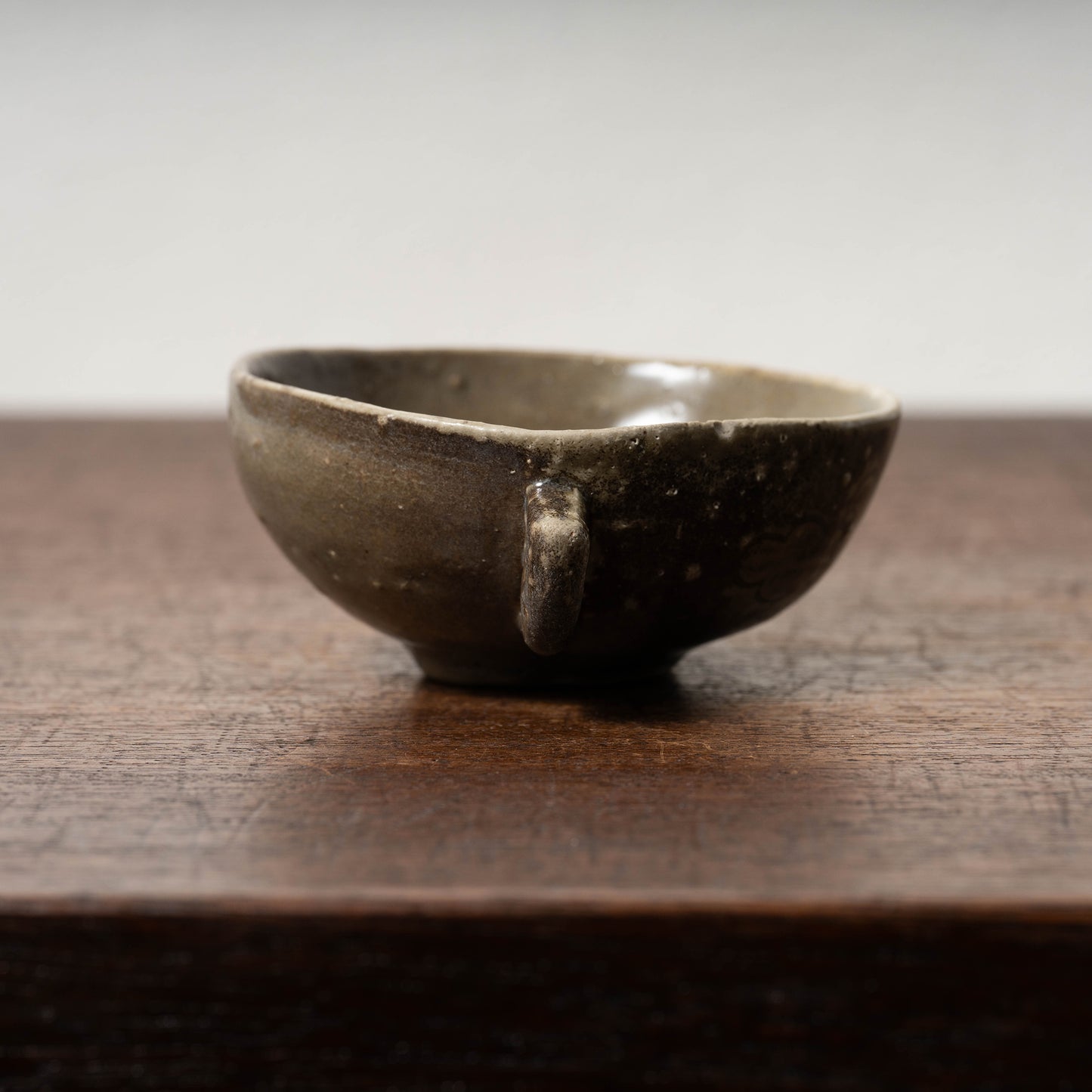 Goryeo Celadon Bowl with Incised Flower Design