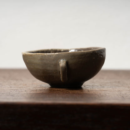 Goryeo Celadon Bowl with Incised Flower Design