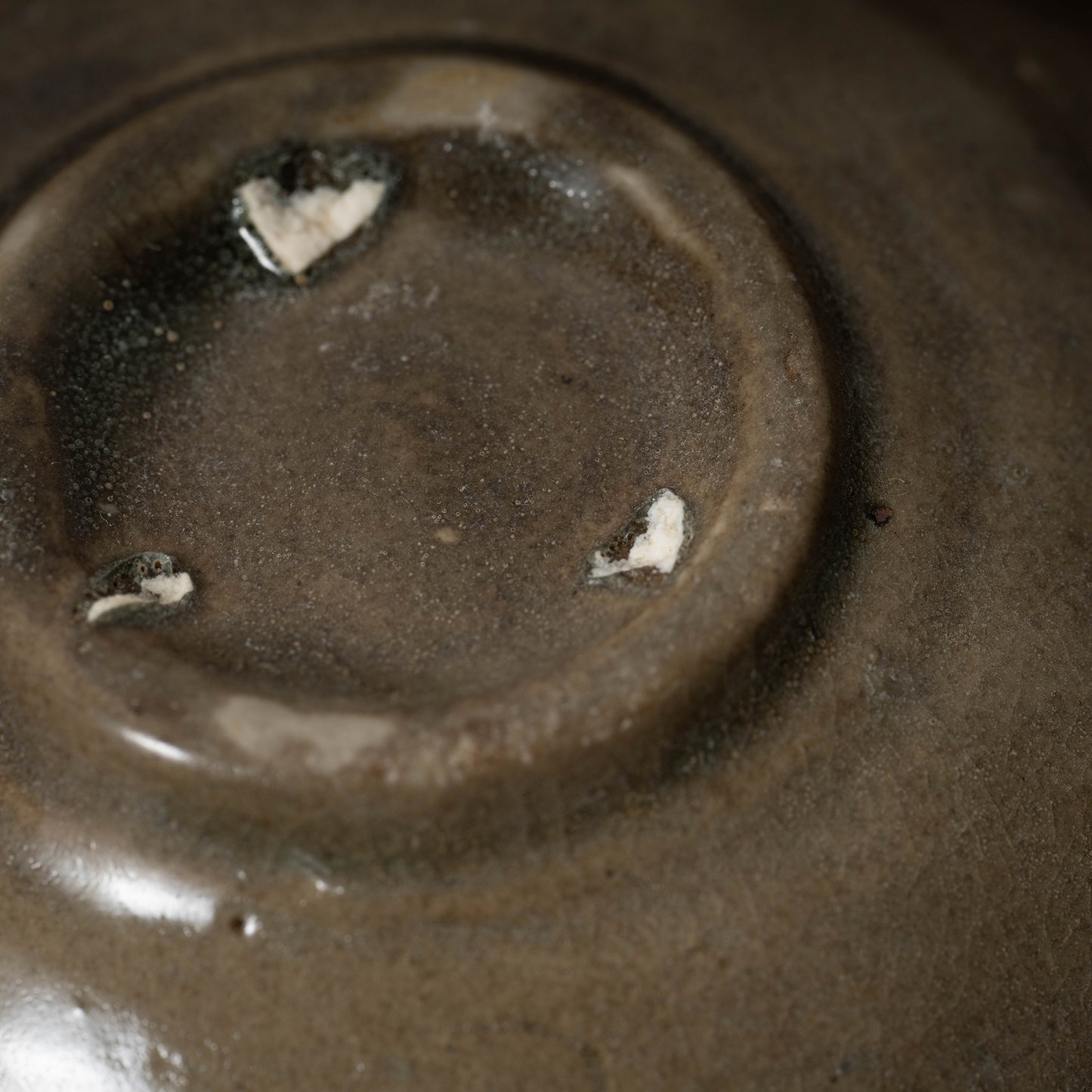 Goryeo Celadon Bowl with Incised Flower Design