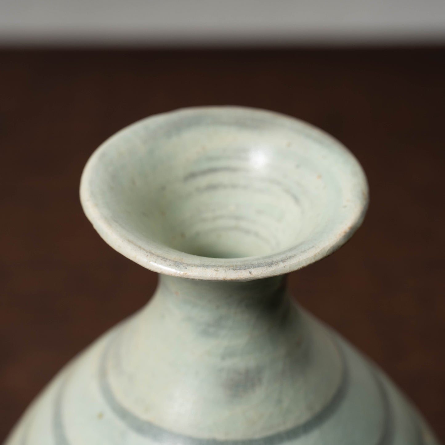 高麗末 粉青沙器鉄絵魚文瓶