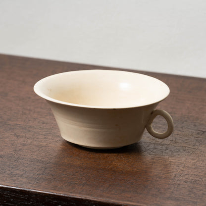 Tang Dynasty Xing ware White Porcelain Tea Bowl with Ear