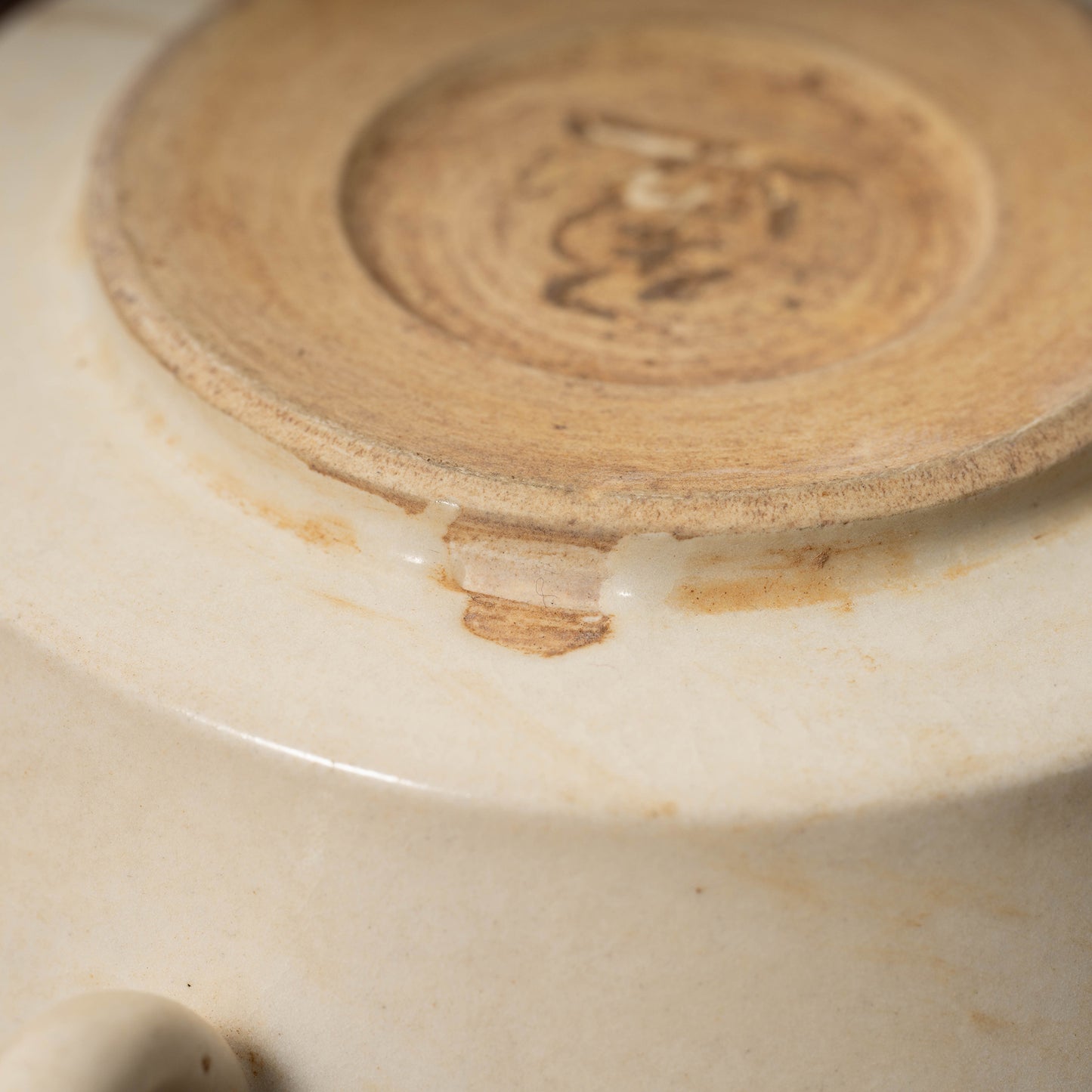 Tang Dynasty Xing ware White Porcelain Tea Bowl with Ear