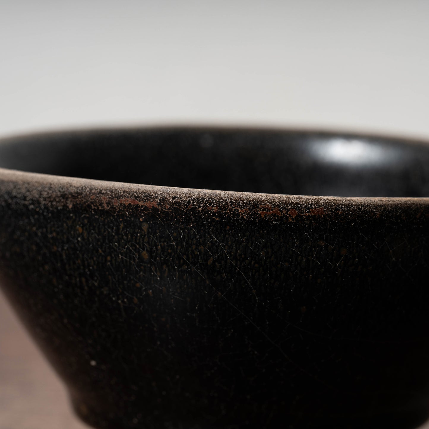Southern Song Dynasty Jian ware Iron glaze Tenmoku Tea Bowl (Jian Zhan)