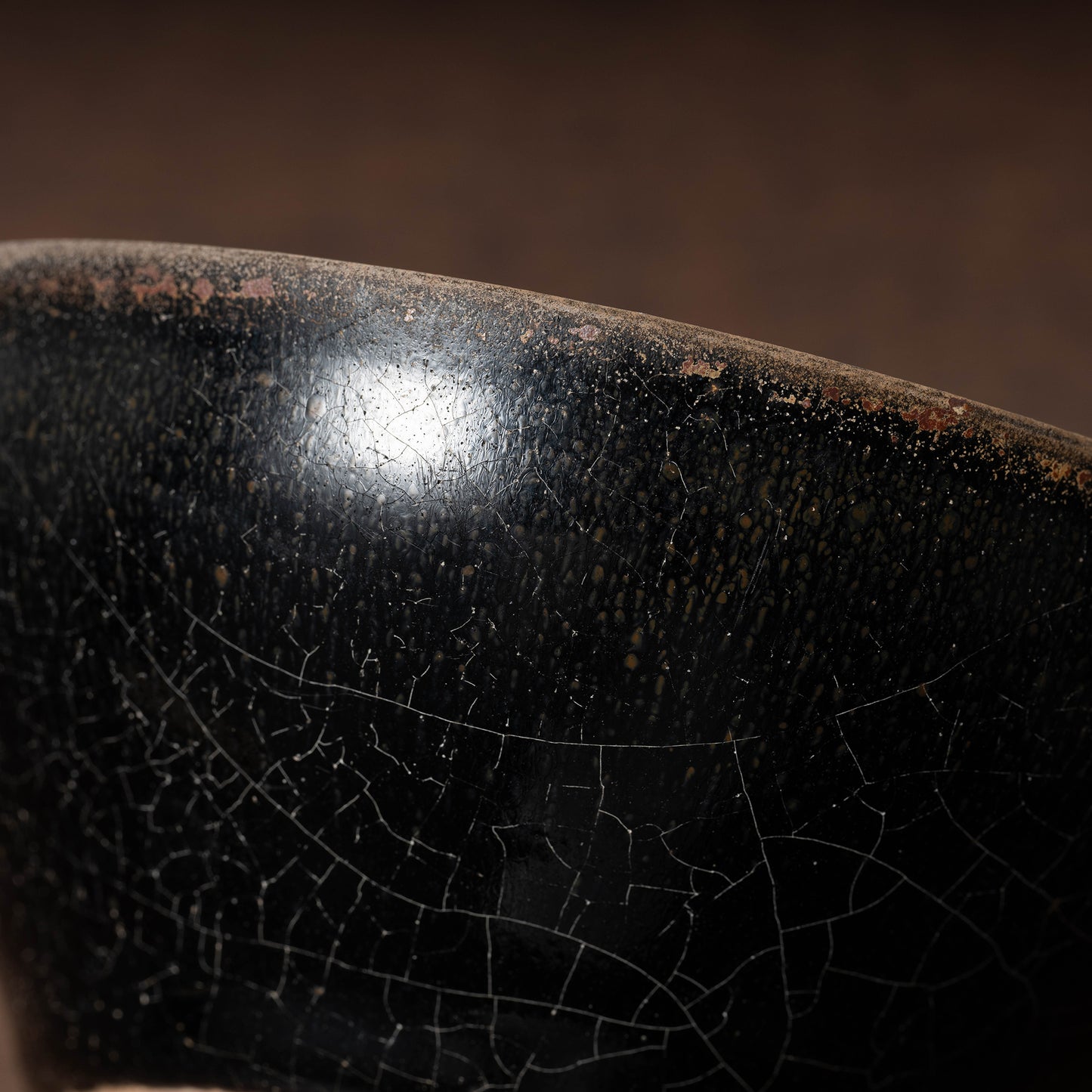 Southern Song Dynasty Jian ware Iron glaze Tenmoku Tea Bowl (Jian Zhan)