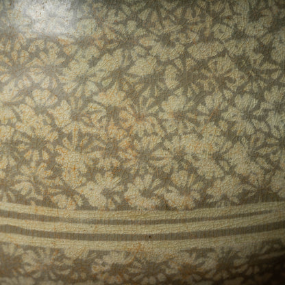 Goryeo Dynasty Buncheong ware Mishima-type Yuhuchun Bottle with Inlaid Bee Design