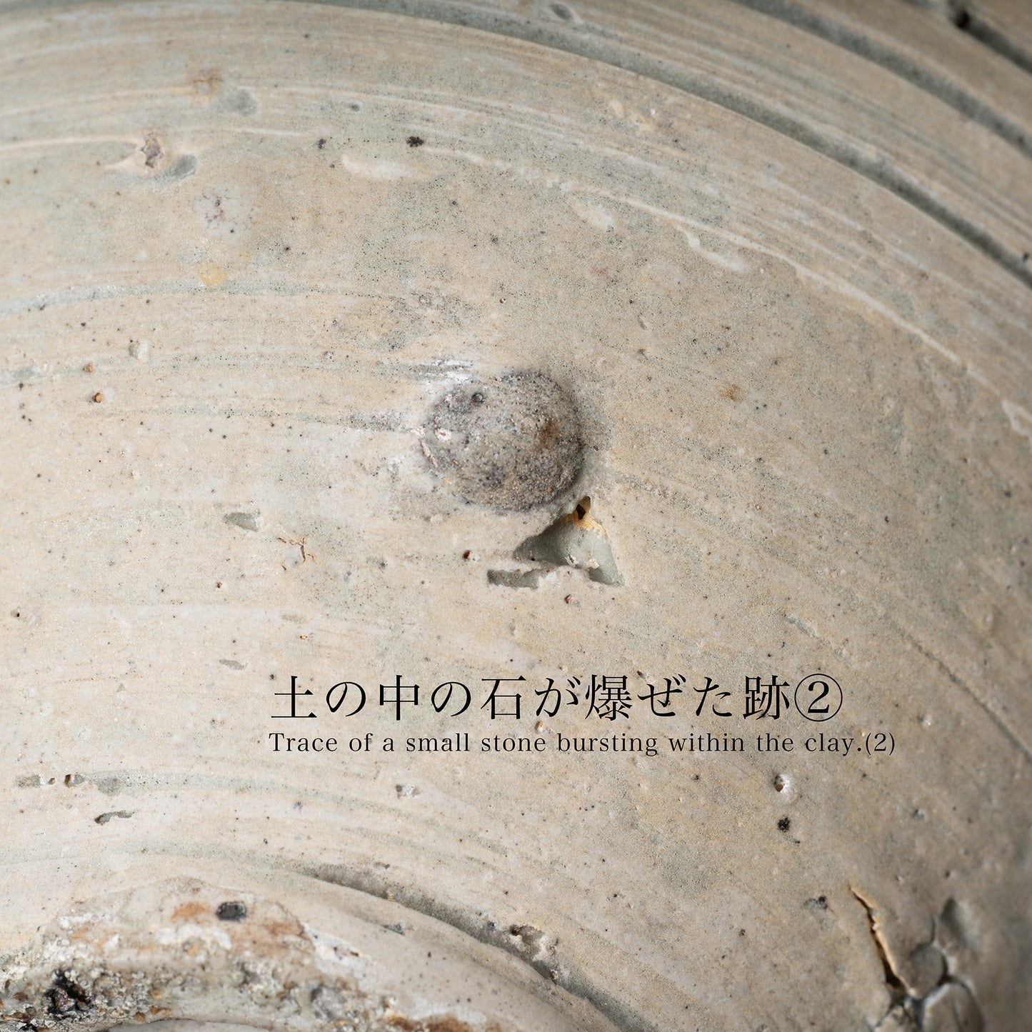 李氏朝鮮 鶏龍山 粉青沙器鉄絵唐草文瓶