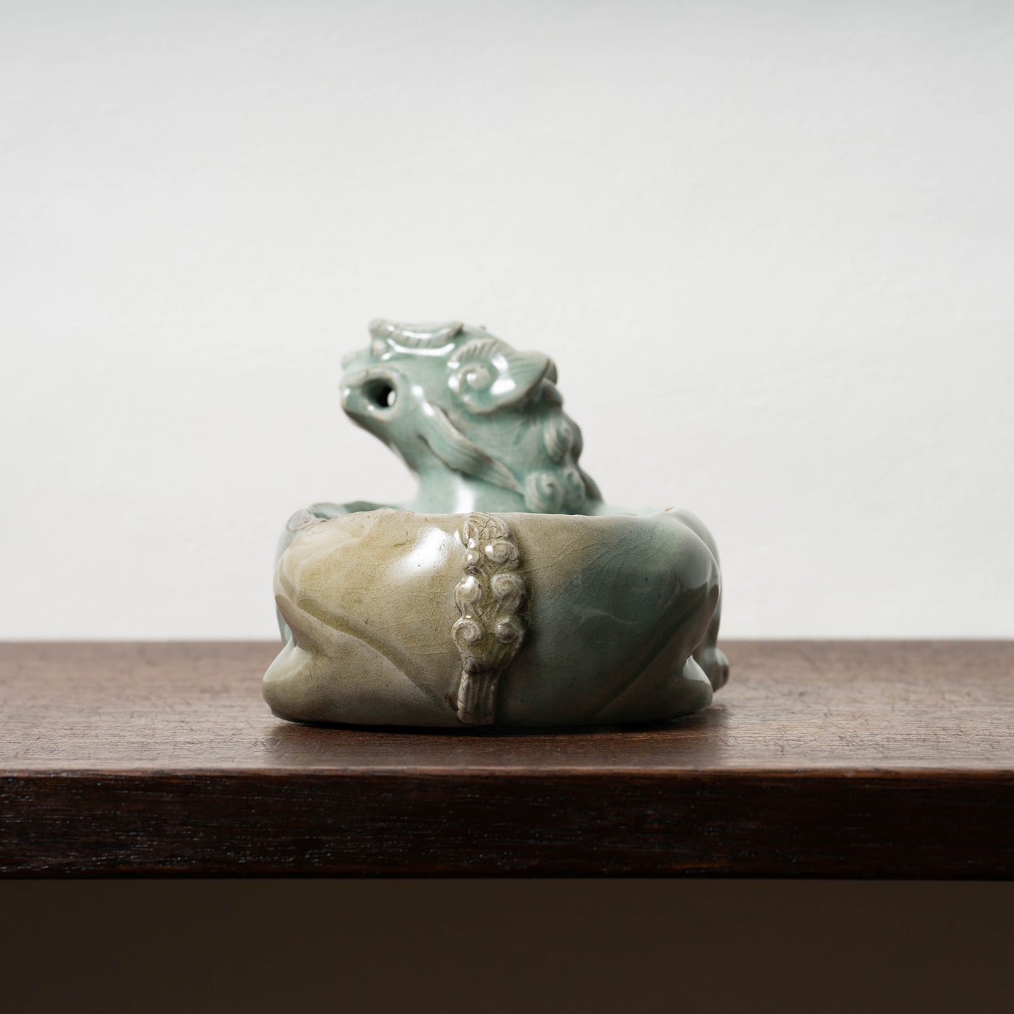 高麗 青磁獅子形硯