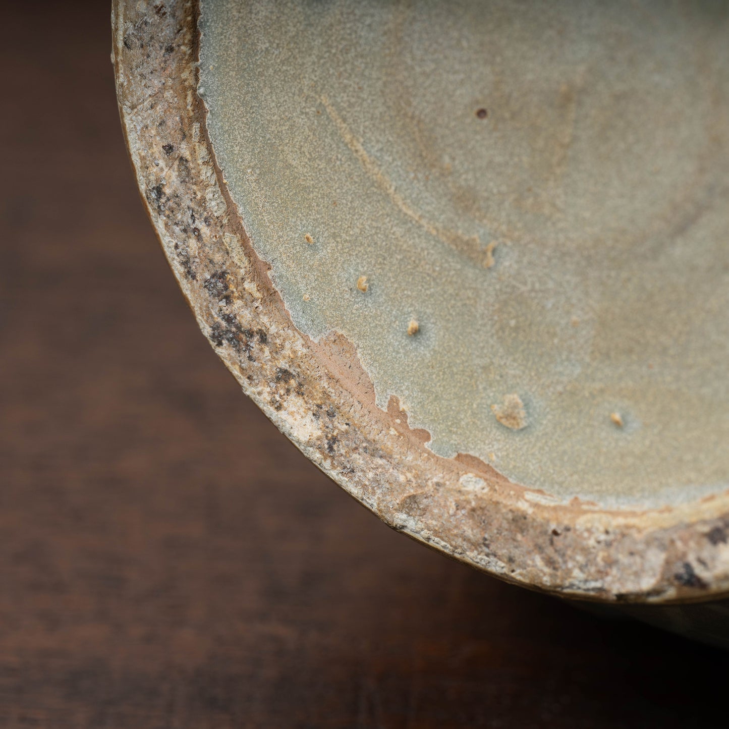 Goryeo Dynasty Celadon Vase with Inlaid Chrysanthemum Design