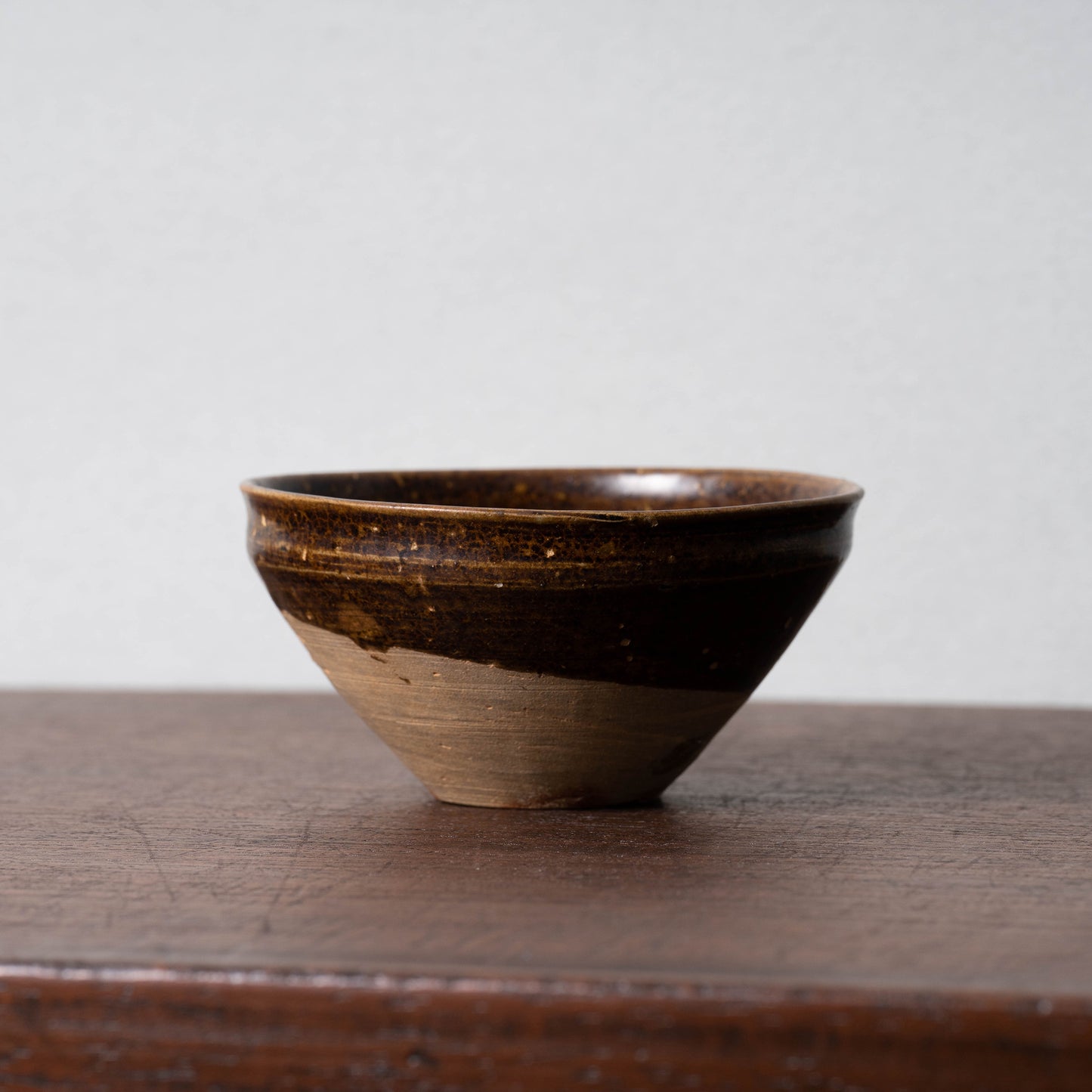 Southern Song Dynasty Cizhou-type Ware Brown Glazed Tea Bowl