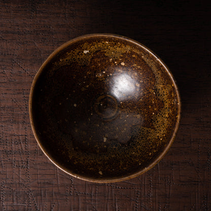 南宋 磁州窯系 褐釉天目茶碗