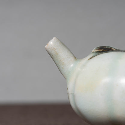 Joseon Dynasty Gourd Shaped Water Dropper with Underglaze Iron Brown