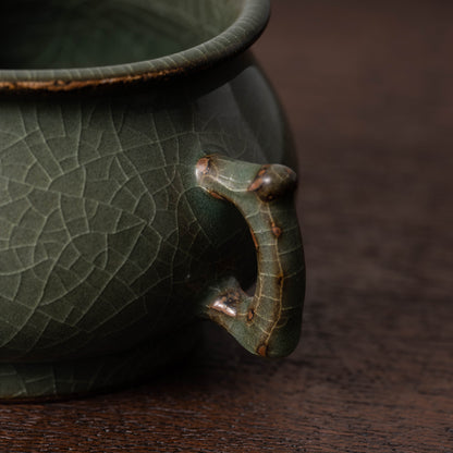 Southern Song Dynasty Guan ware Celadon Censer