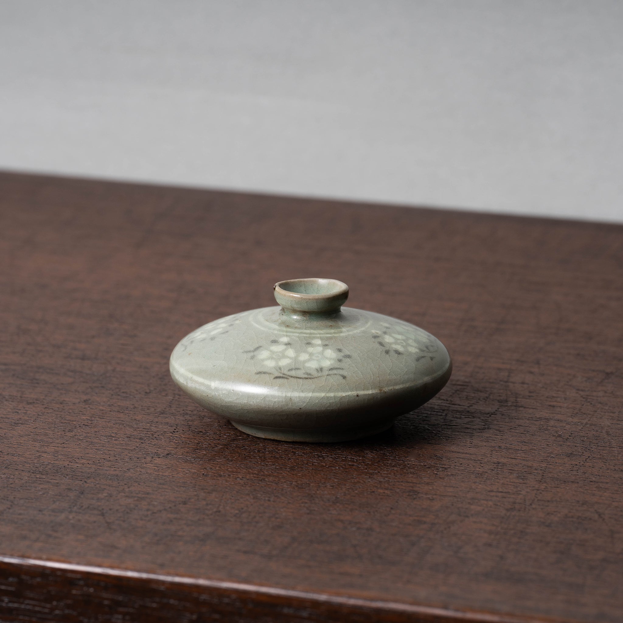 高麗青磁、油壺 - 陶芸