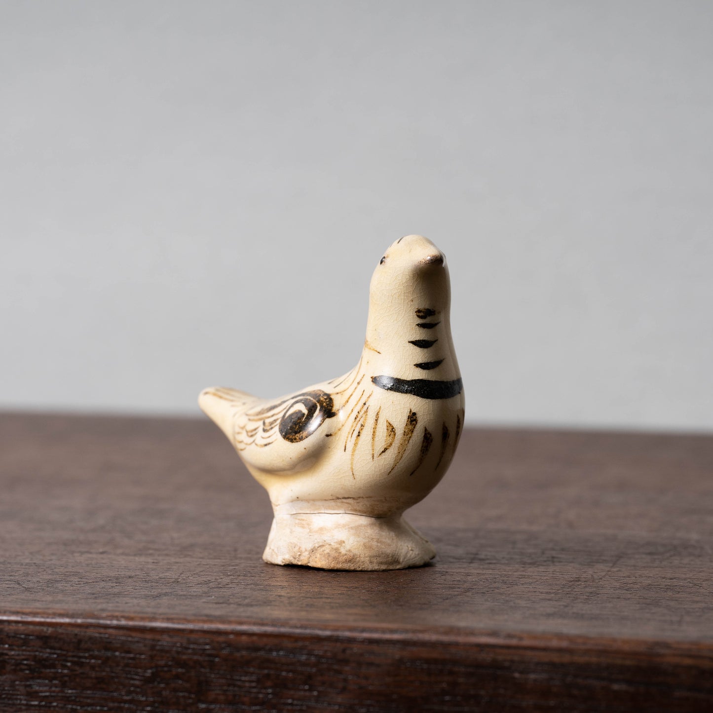 Southern Song Dynasty Cizhou Ware figurines with Underglaze Iron Brown