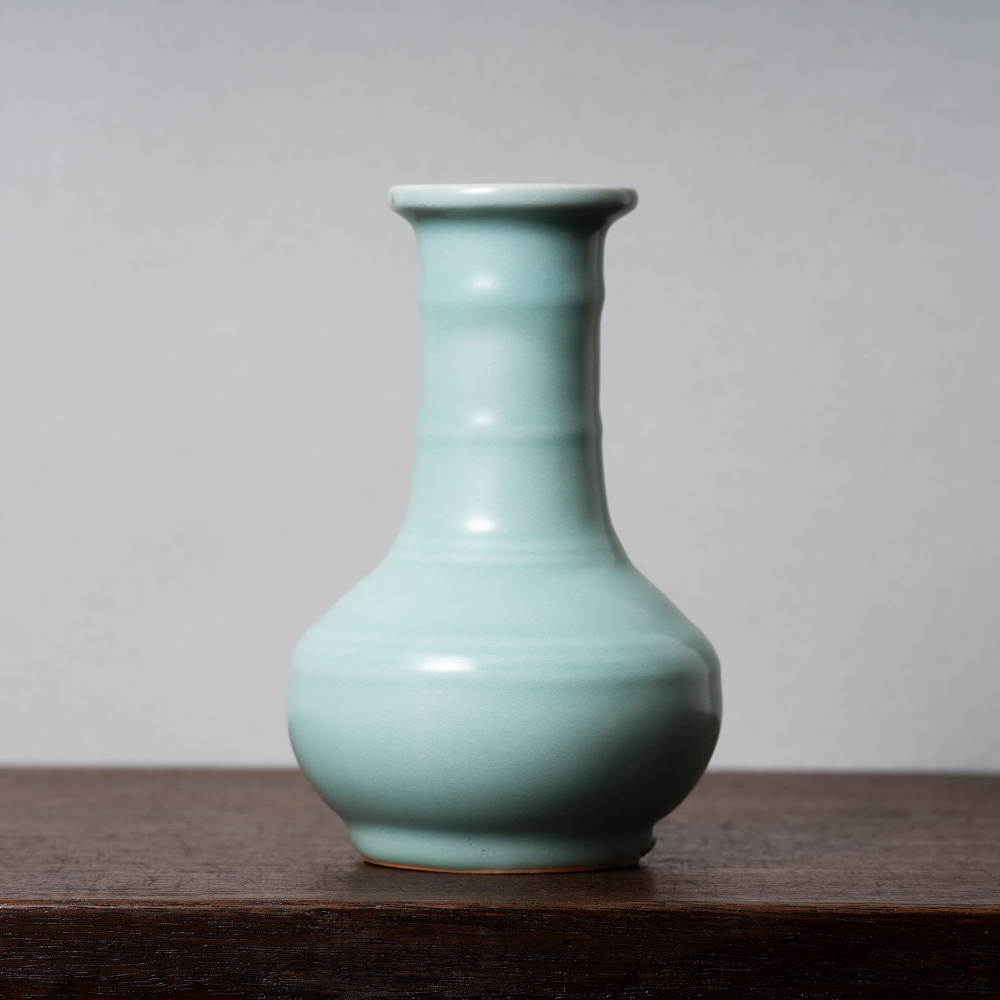 Longquan Celadon Vase with Bamboo Shoots Design