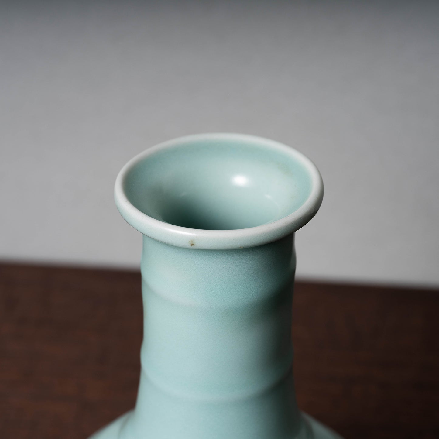 Longquan Celadon Vase with Bamboo Shoots Design